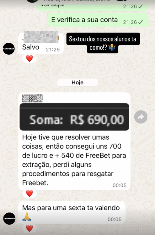 Depoimento de cliente satisfeito 5